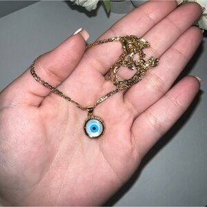 Evil eye necklace